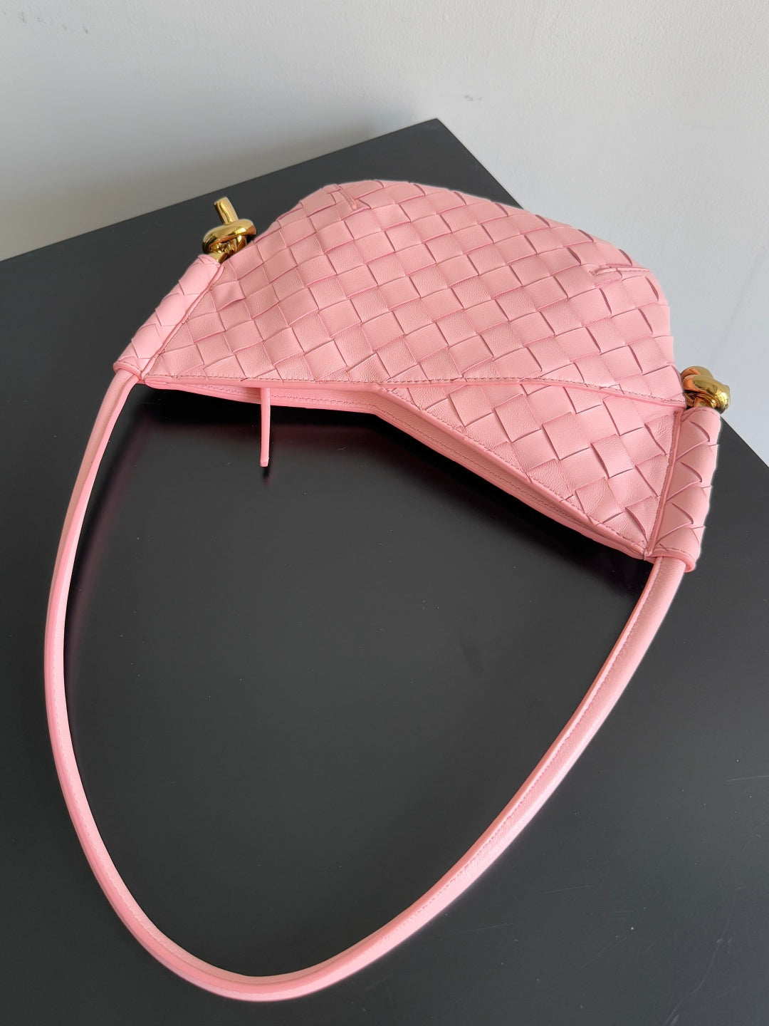Bottega Veneta 796378 Black Hobo Bag - detail image 6