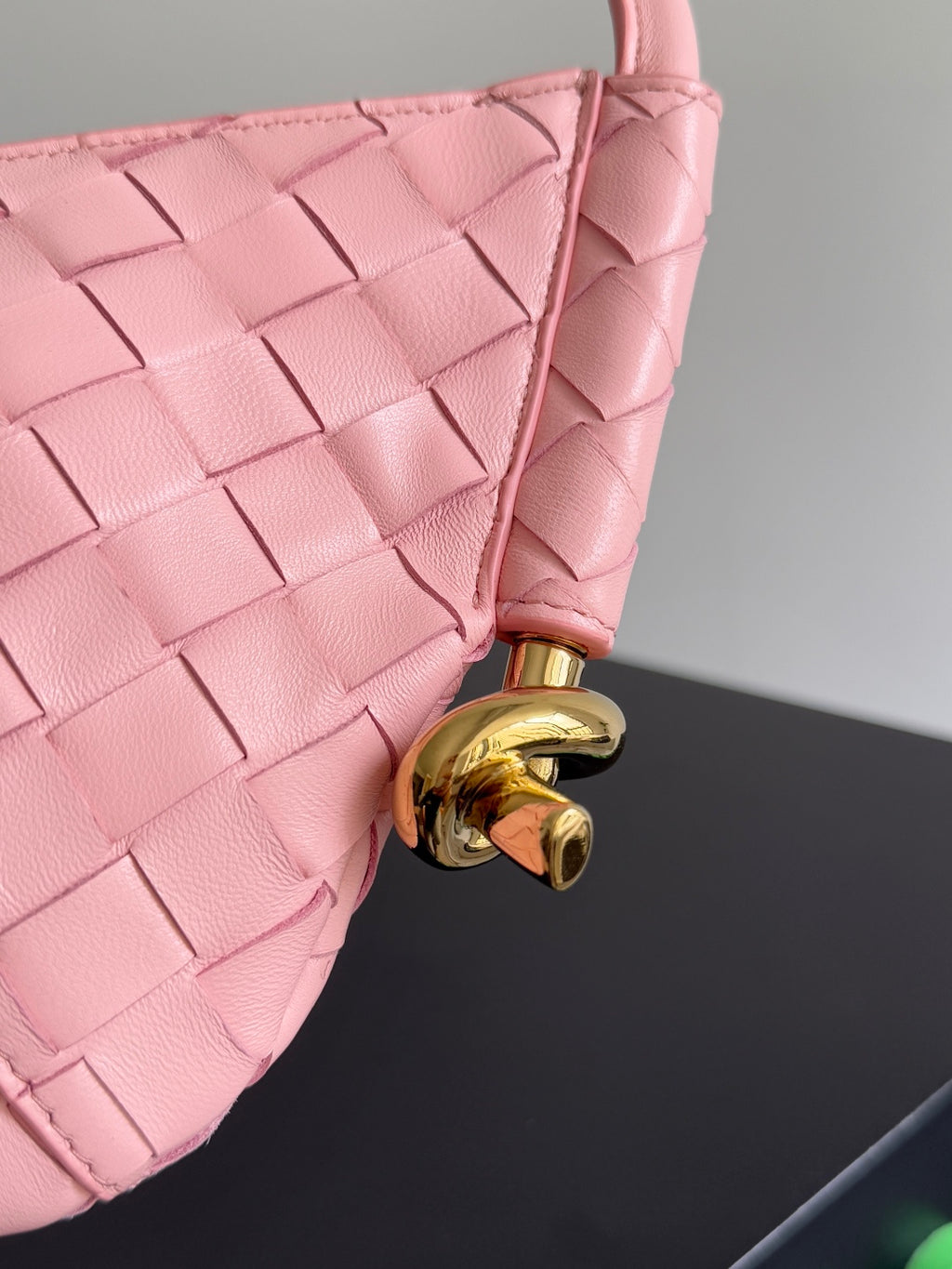 Bottega Veneta 796378 Black Hobo Bag - detail image 4