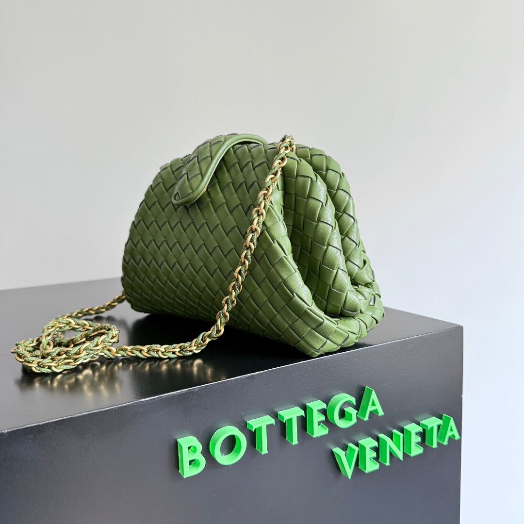 Bottega Veneta 804038 Green Clutch Bag - detail image 2