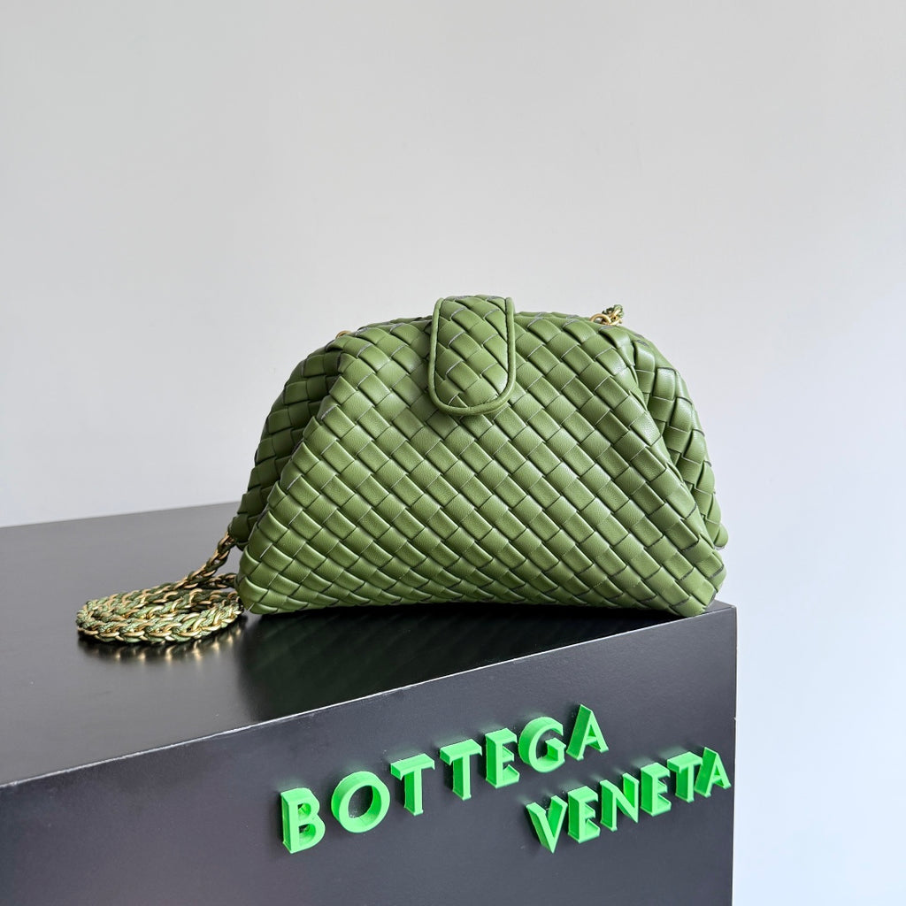 Bottega Veneta 804038 Green Clutch Bag