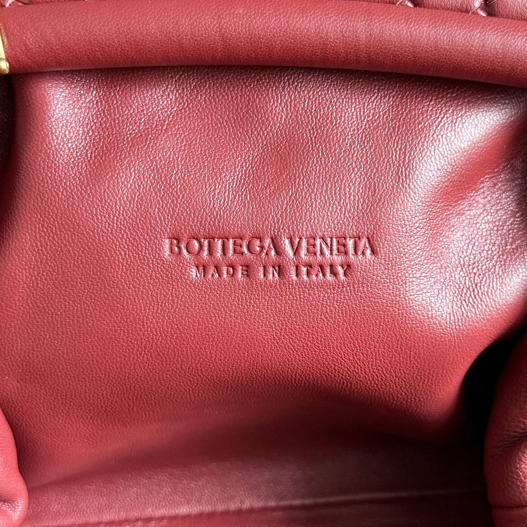 Bottega Veneta 804038 Red Clutch Bag - detail image 4