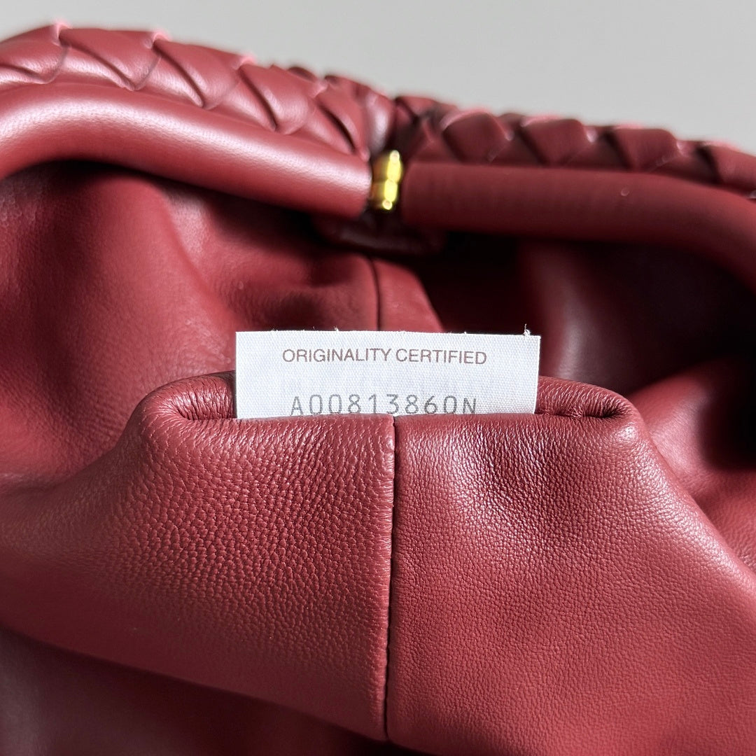 Bottega Veneta 804038 Red Clutch Bag - detail image 8