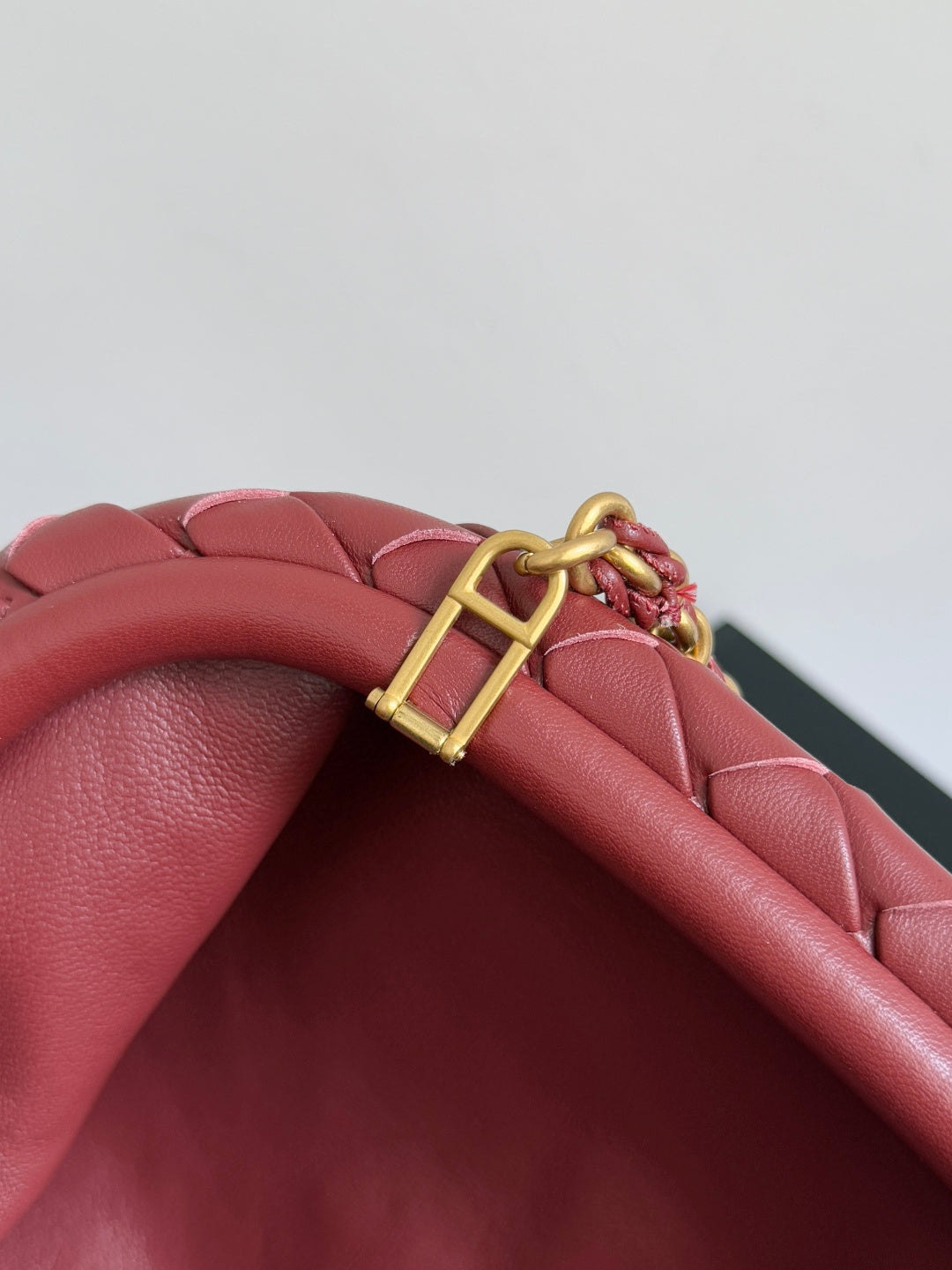 Bottega Veneta 785807 Red Clutch Bag - detail image 5
