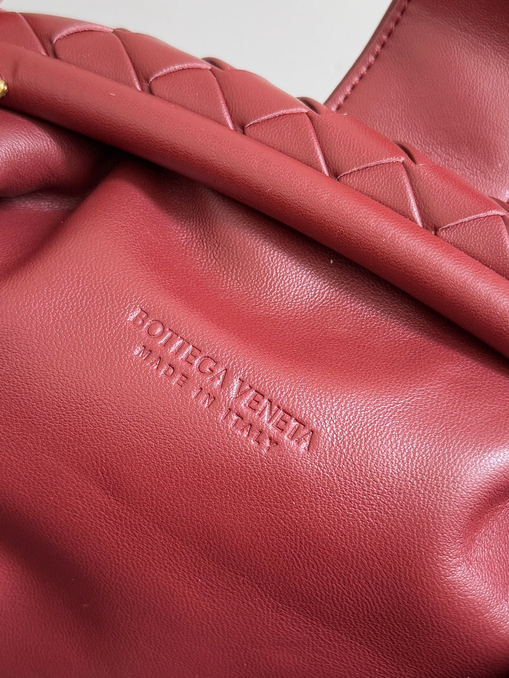 Bottega Veneta 785807 Red Clutch Bag - detail image 7