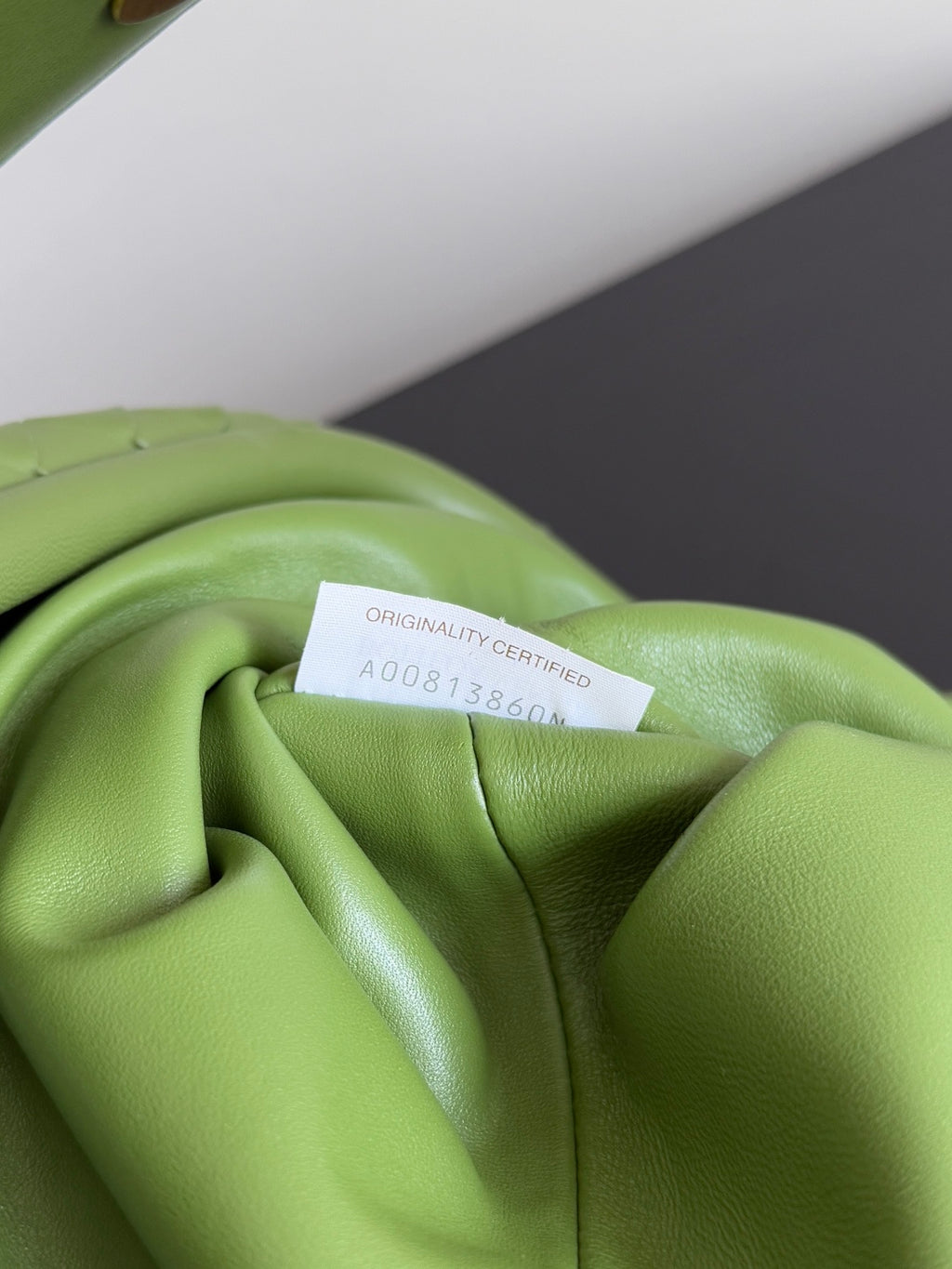 Bottega Veneta 785807 Black & Green Clutch Bag - detail image 8