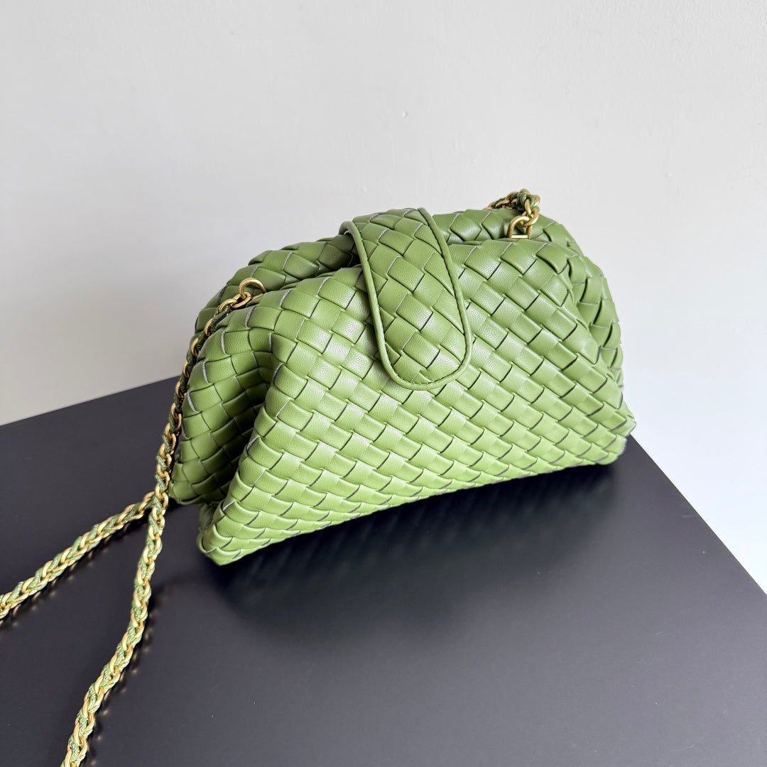 Bottega Veneta 804038 Green Clutch Bag - detail image 4