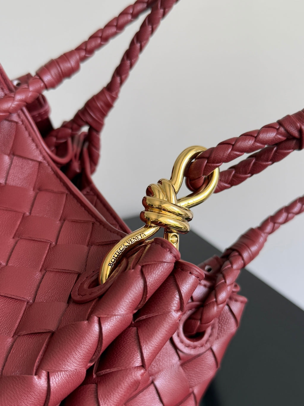 Bottega Veneta 796569 Red Designer Handbag - detail image 5