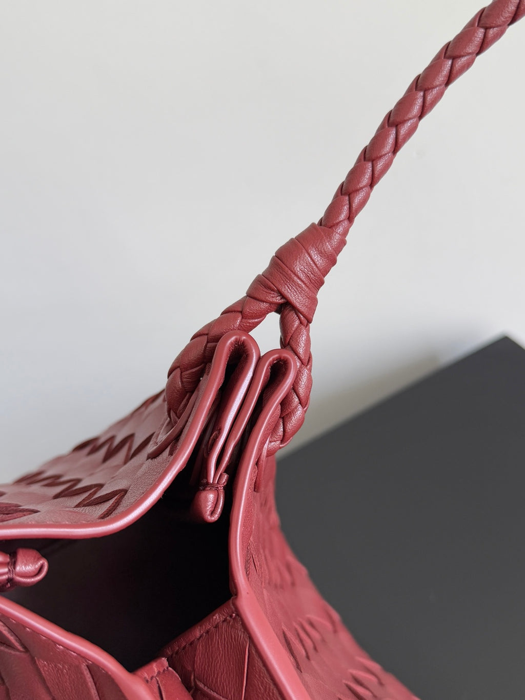 Bottega Veneta 796569 Red Designer Handbag - detail image 6