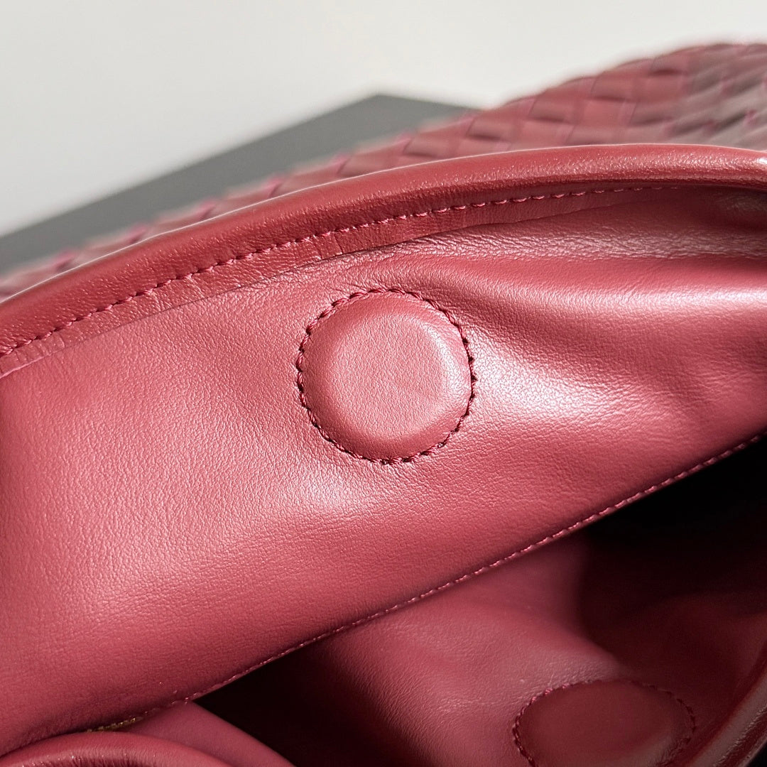 Bottega Veneta 796262 Red Designer Handbag - detail image 6