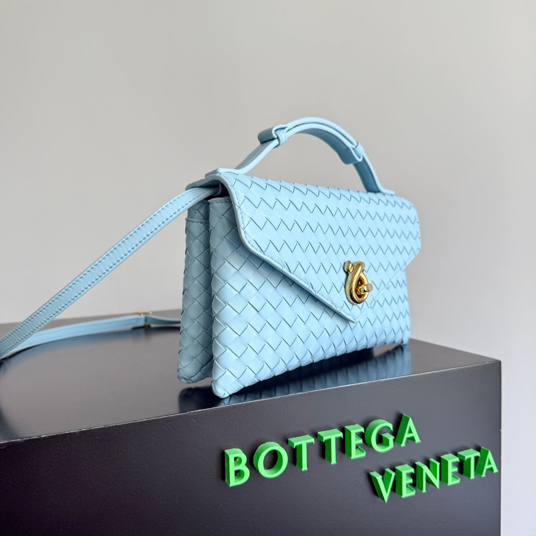 Bottega Veneta 817191 Teal Tote Bag - detail image 5