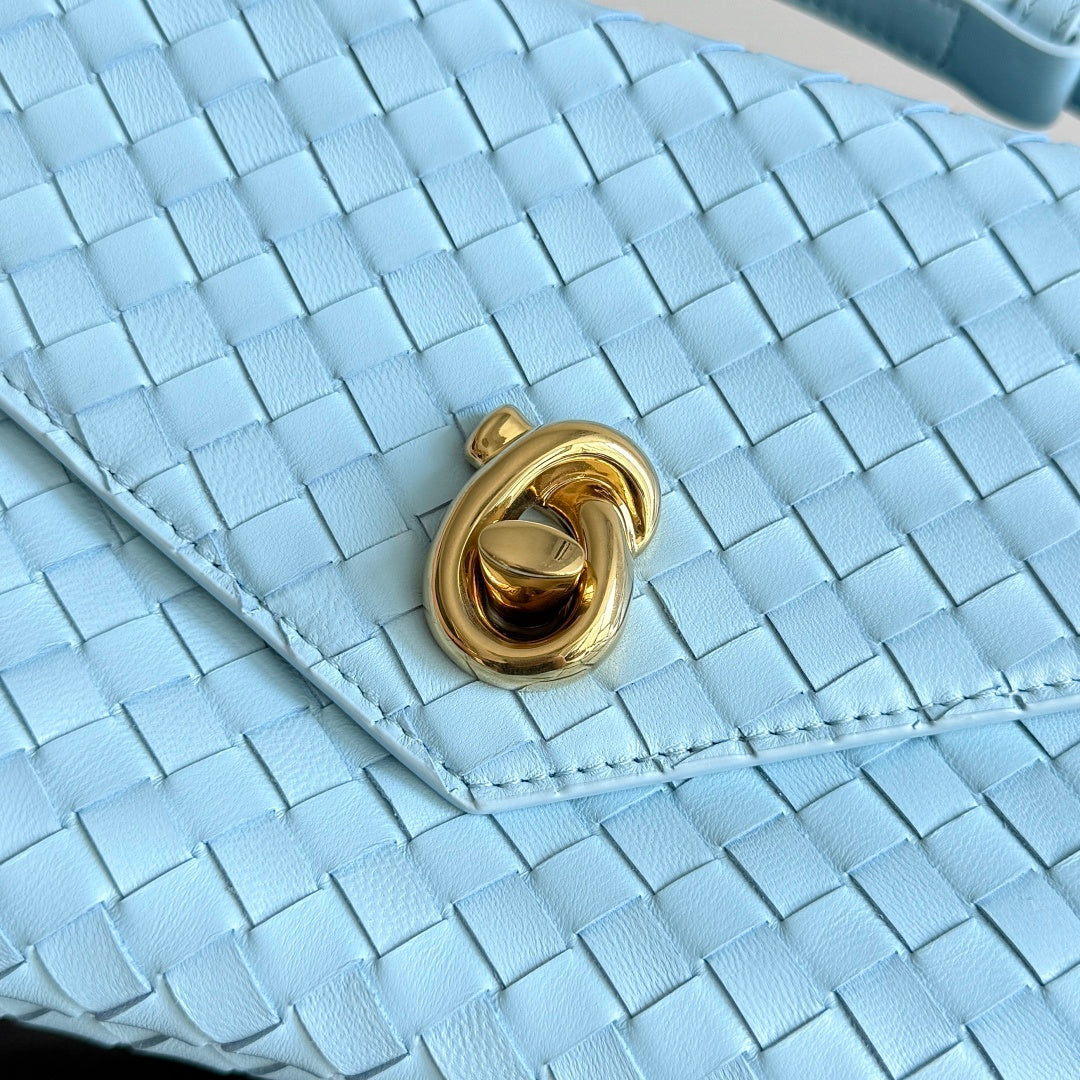 Bottega Veneta 817191 Teal Tote Bag - detail image 7