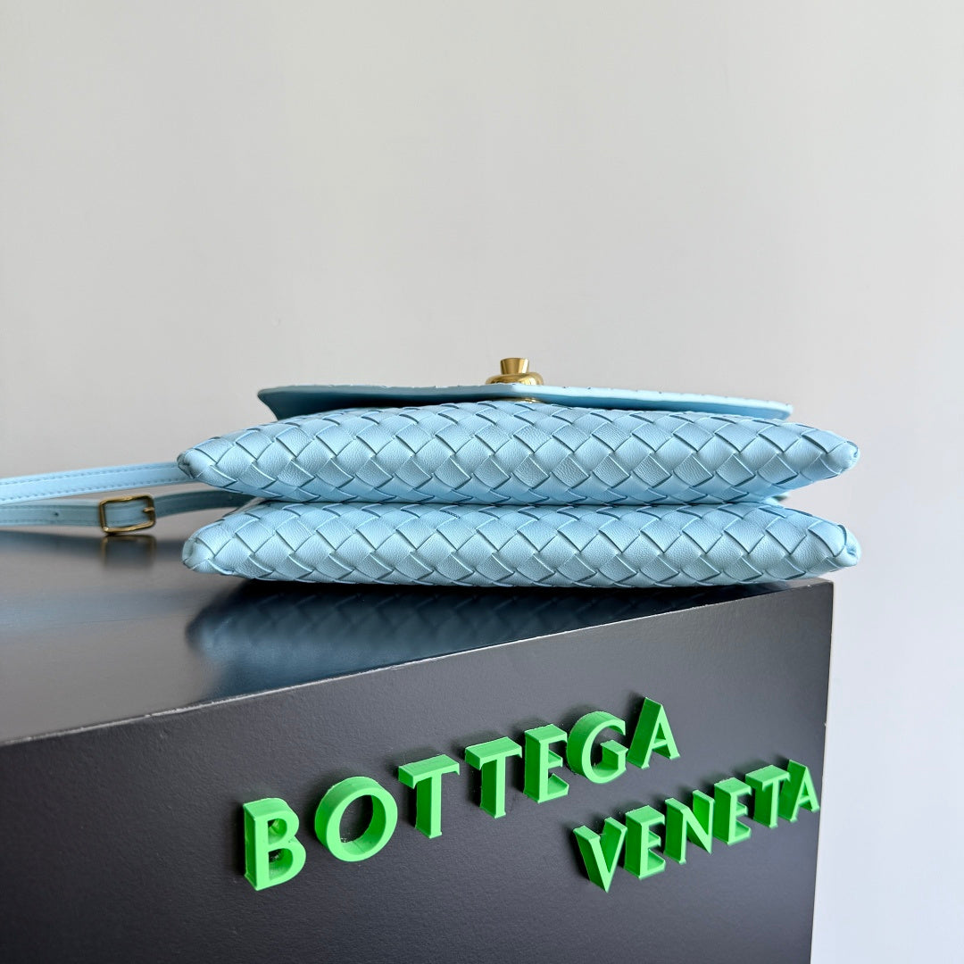 Bottega Veneta 817191 Teal Tote Bag - detail image 4