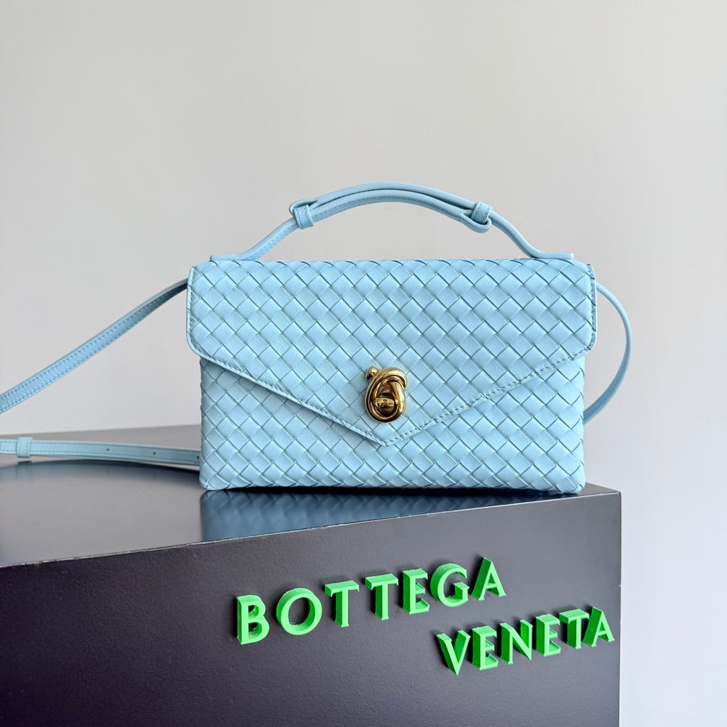 Bottega Veneta 817191 Teal Tote Bag - detail image 3