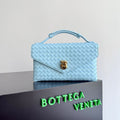 Bottega Veneta 817191 Teal Tote Bag
