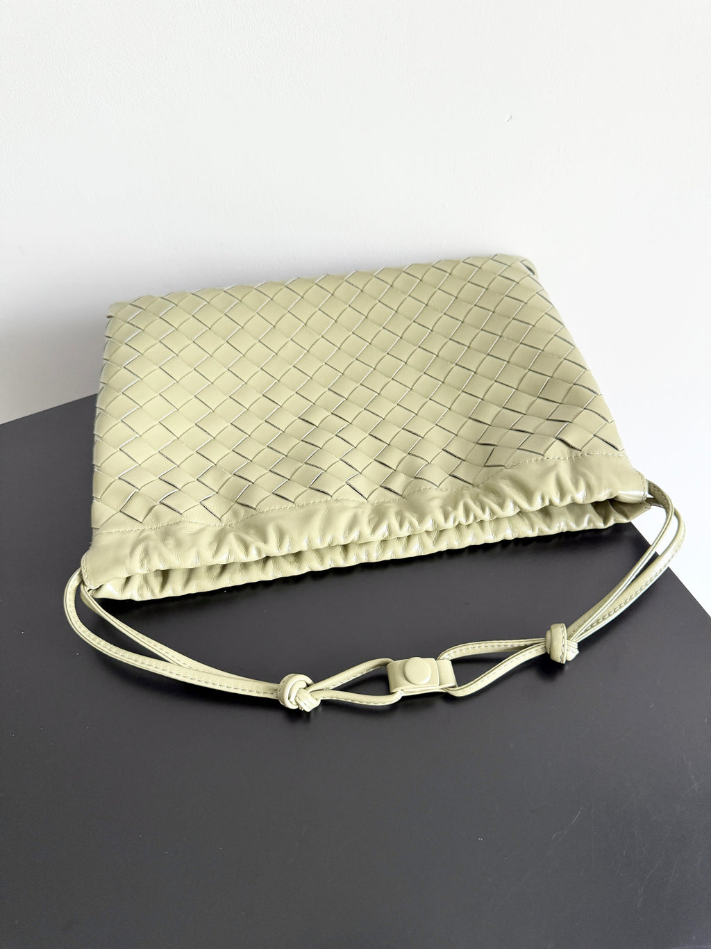 Bottega Veneta 796728 Silver Hobo Bag - detail image 5