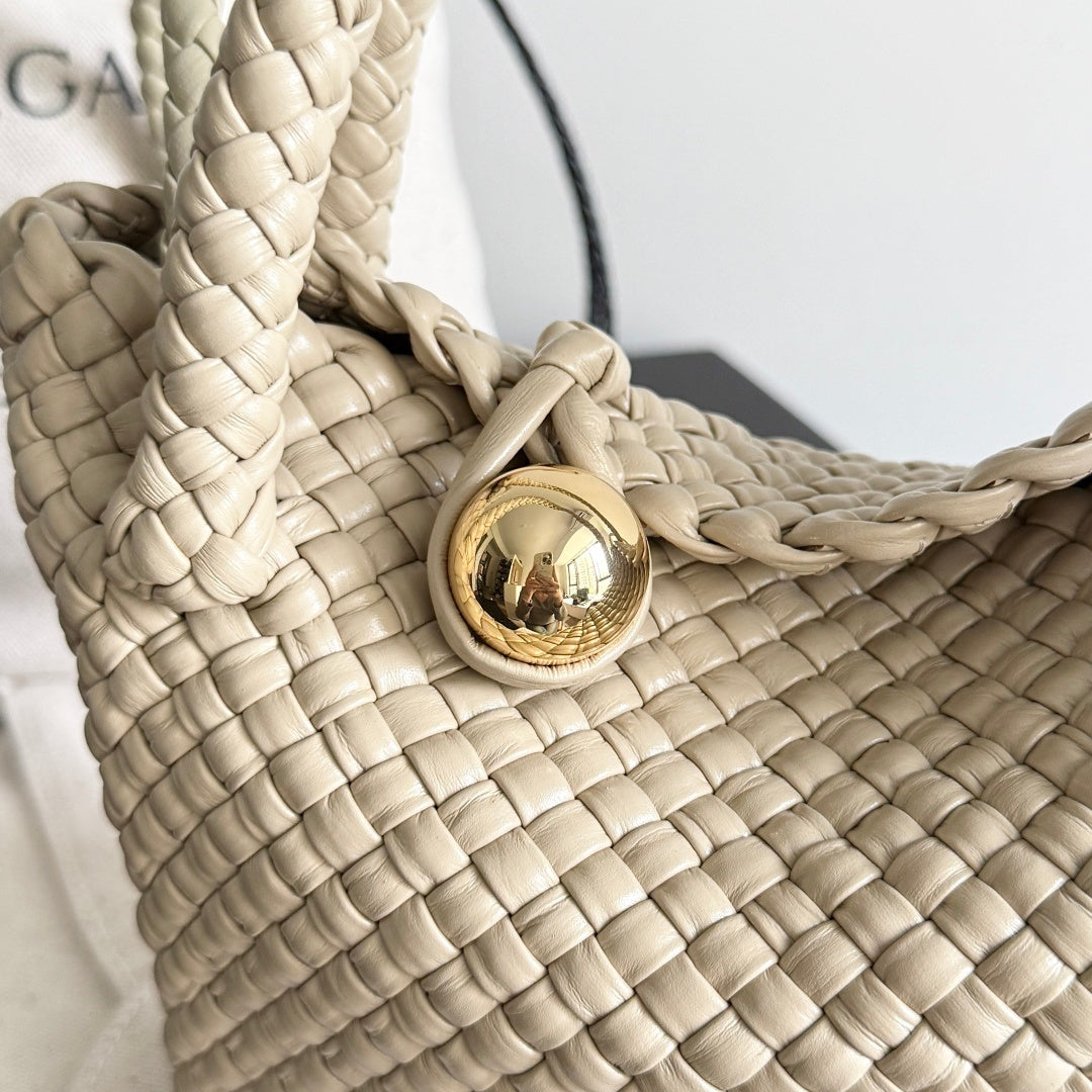 Bottega Veneta 776755 Silver Designer Handbag - detail image 5