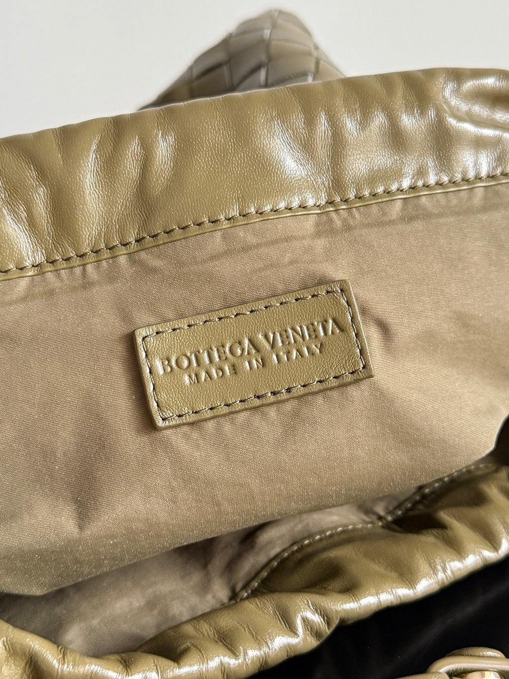 Bottega Veneta 796728 Olive Green Hobo Bag - detail image 7