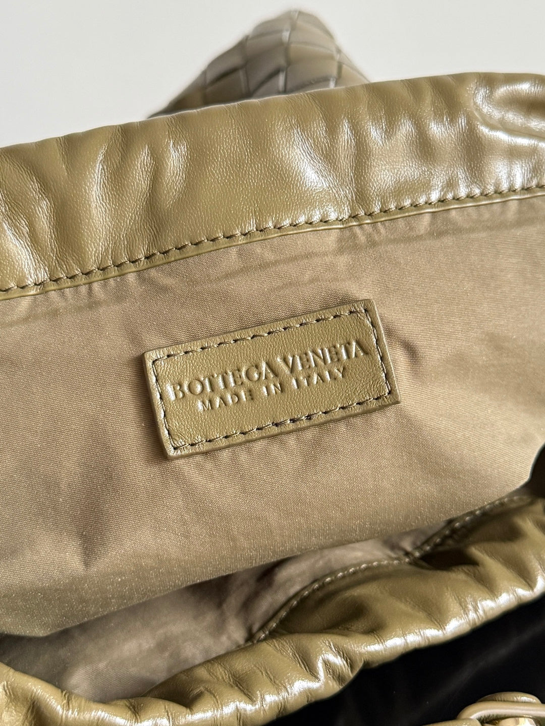 Bottega Veneta 796728 Olive Green Hobo Bag - detail image 7