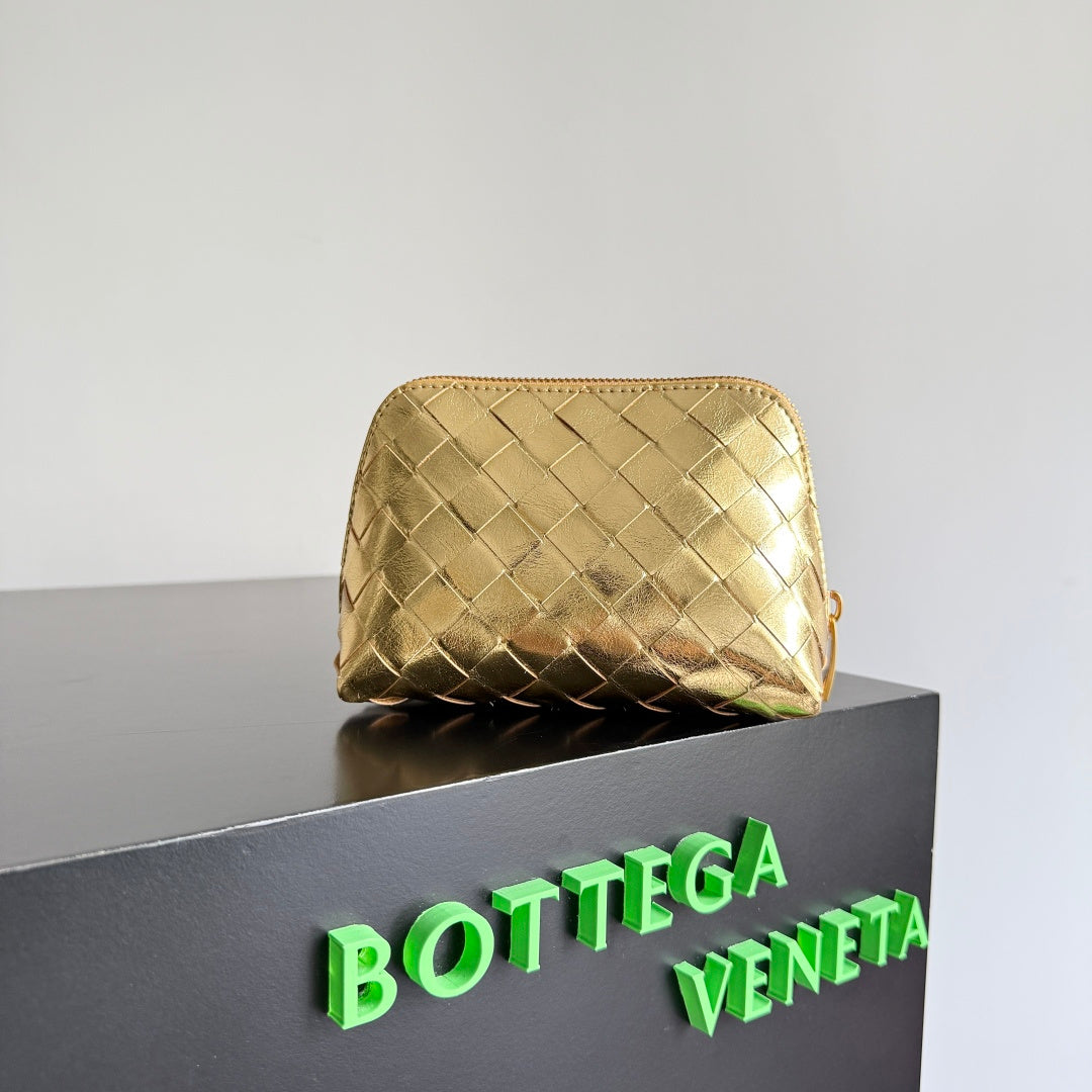 Bottega Veneta 764044 Gold Designer Handbag