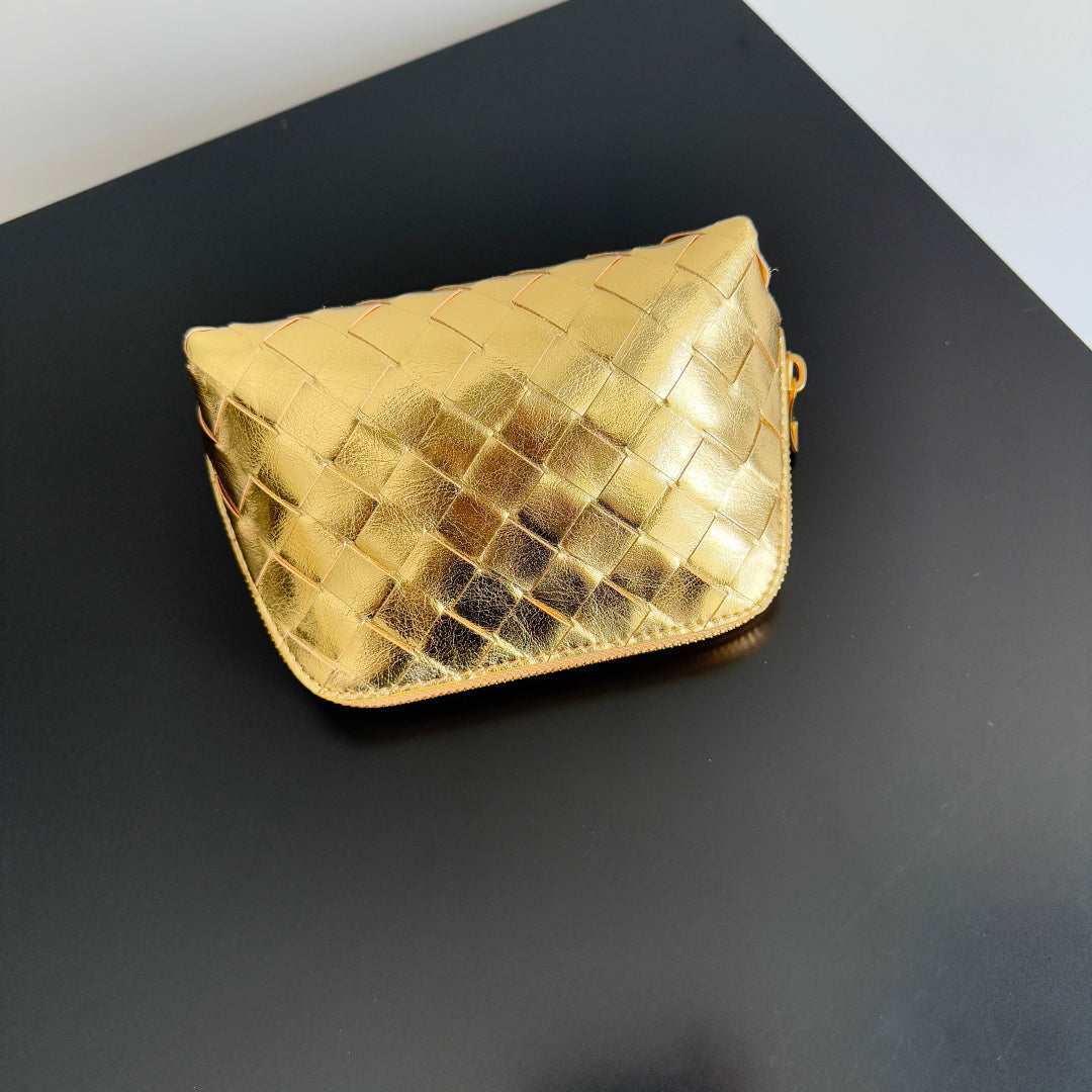Bottega Veneta 764044 Gold Designer Handbag - detail image 6