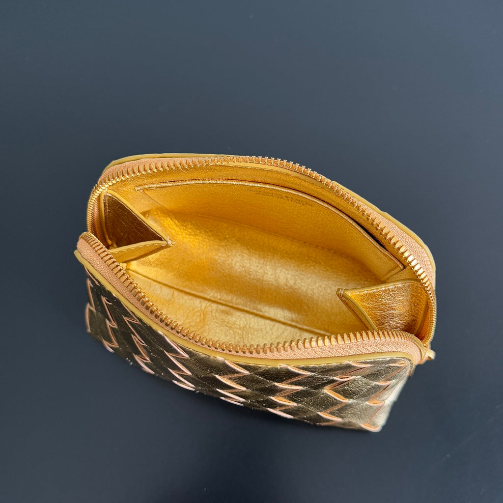 Bottega Veneta 764044 Gold Designer Handbag - detail image 9