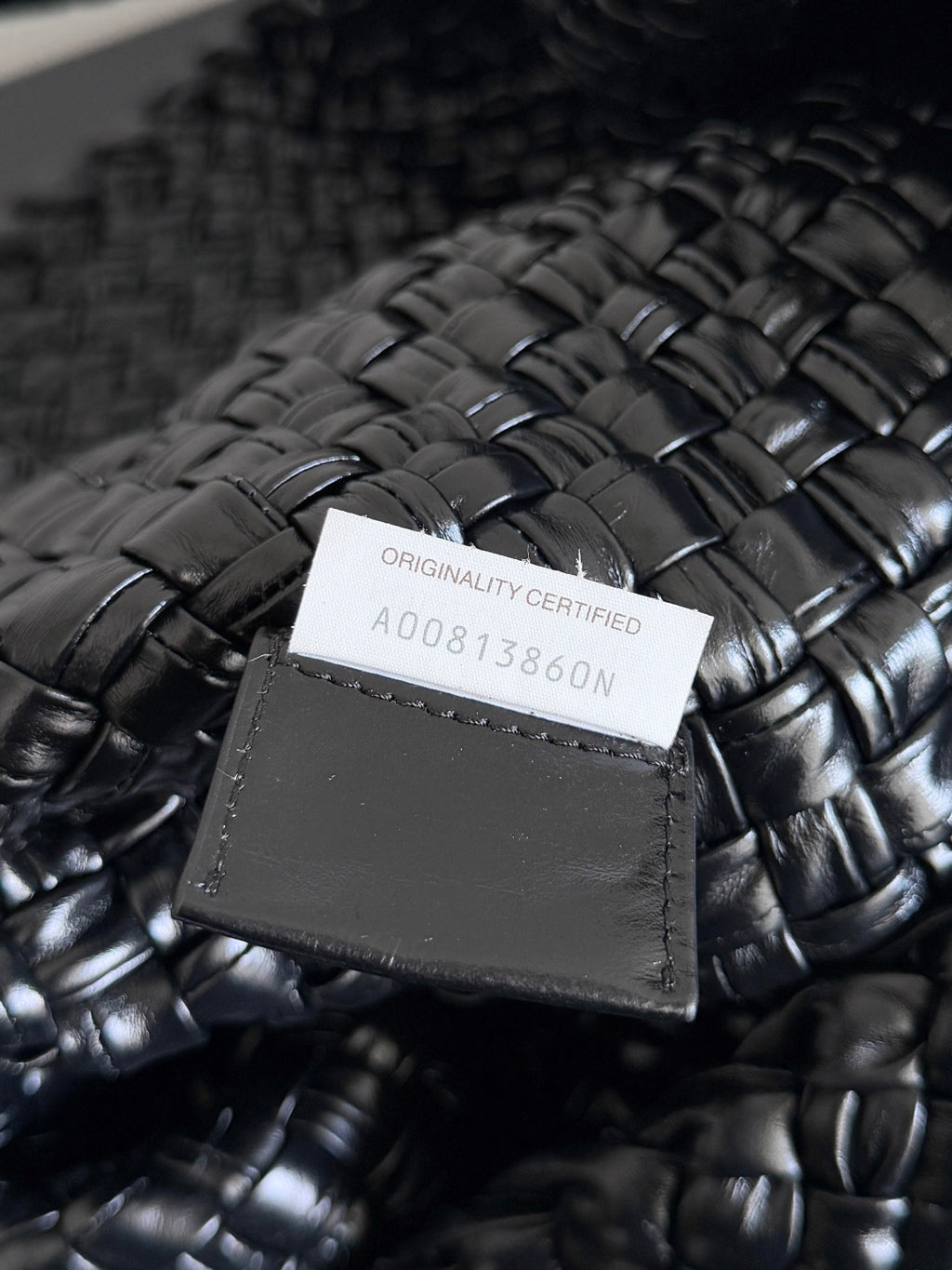 Bottega Veneta 765373 Black Designer Handbag - detail image 6