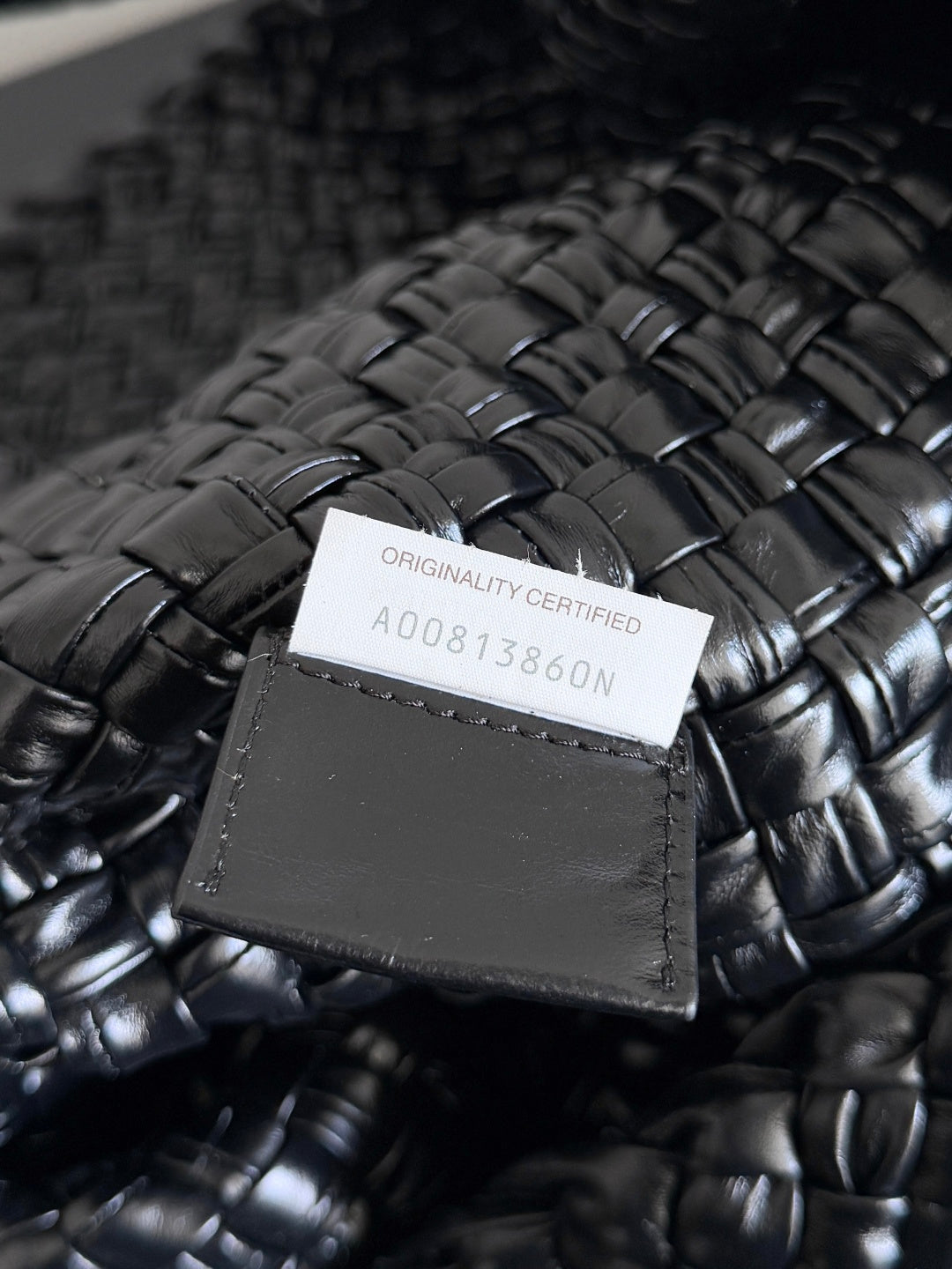 Bottega Veneta 765373 Black Designer Handbag - detail image 6