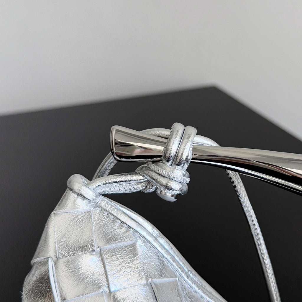 Bottega Veneta 744267 Silver Mini Bag - detail image 6