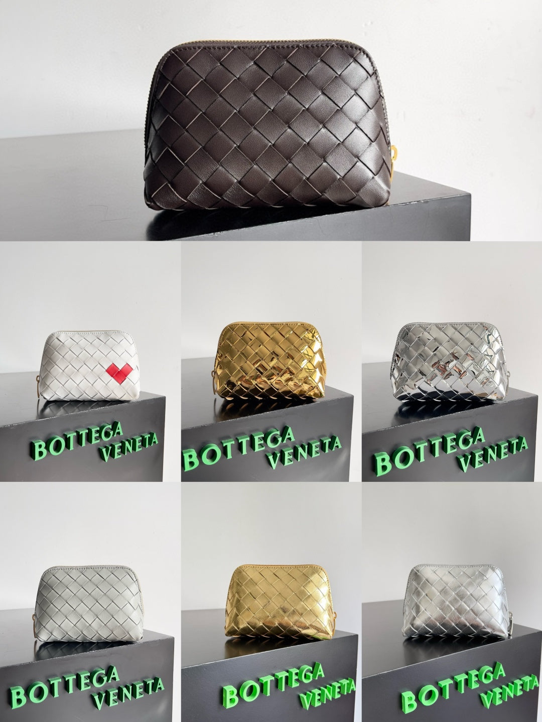 Bottega Veneta Black Designer Wallet Edition 38