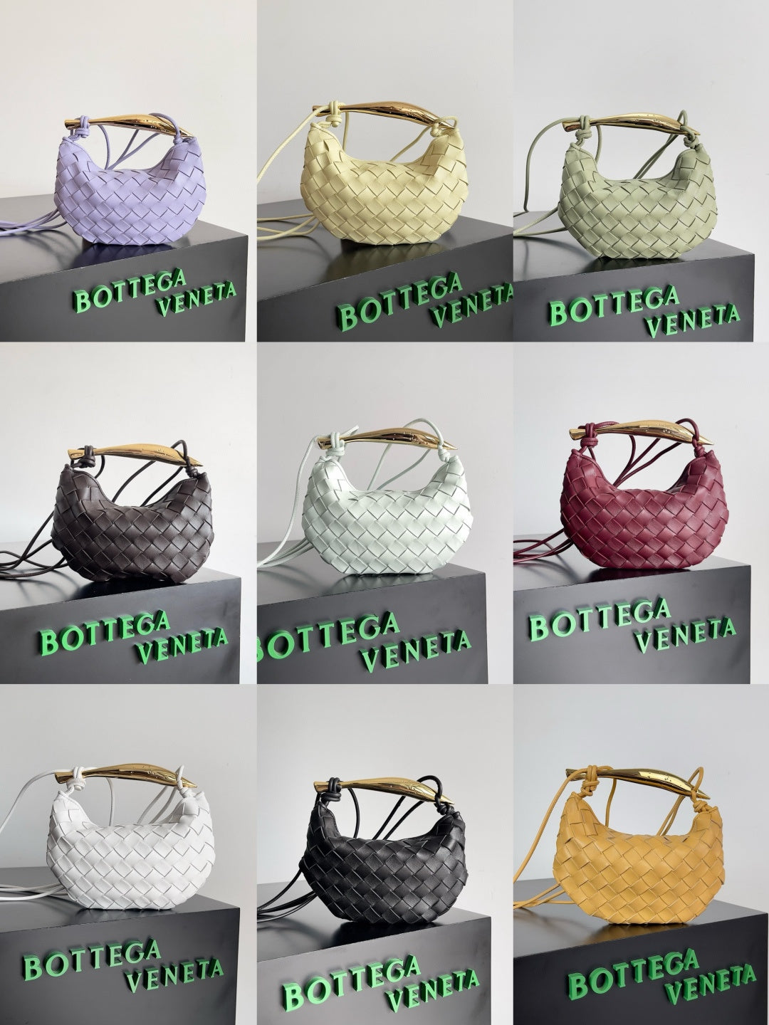 Bottega Veneta Silver Designer Handbag Edition 106 - detail image 2