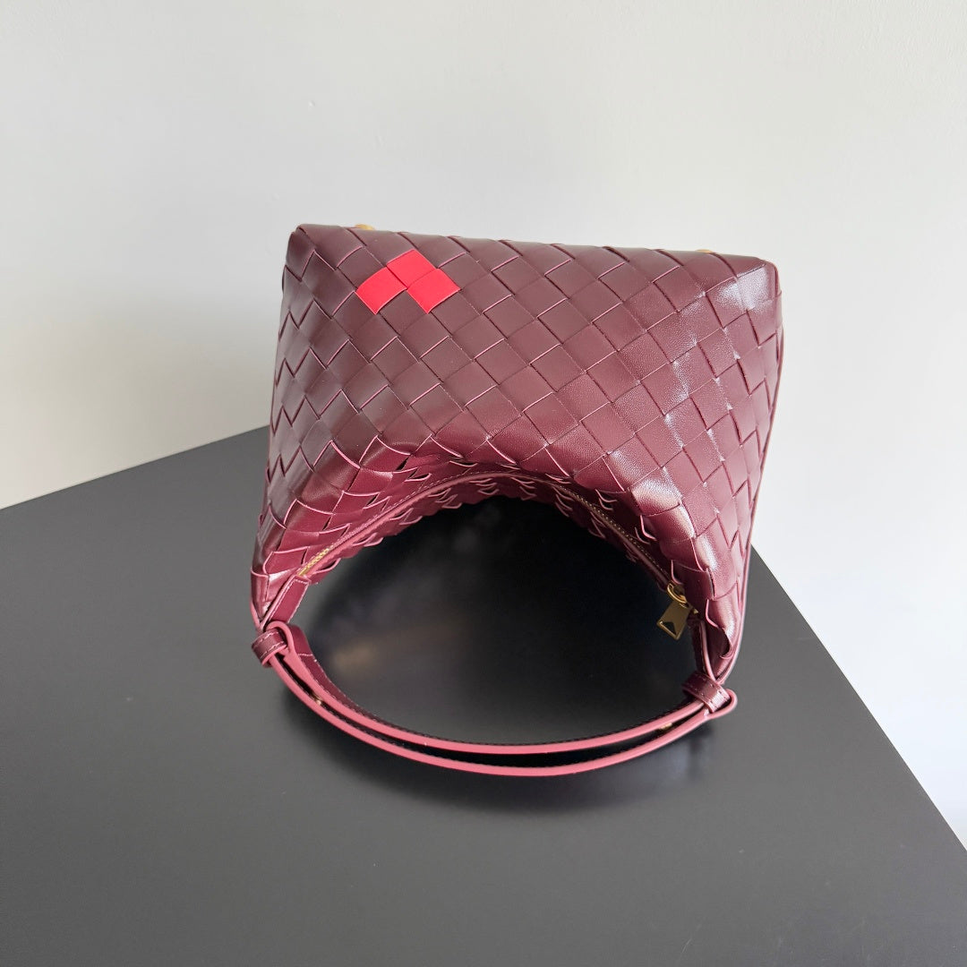 Bottega Veneta 754443 Red Designer Handbag - detail image 6