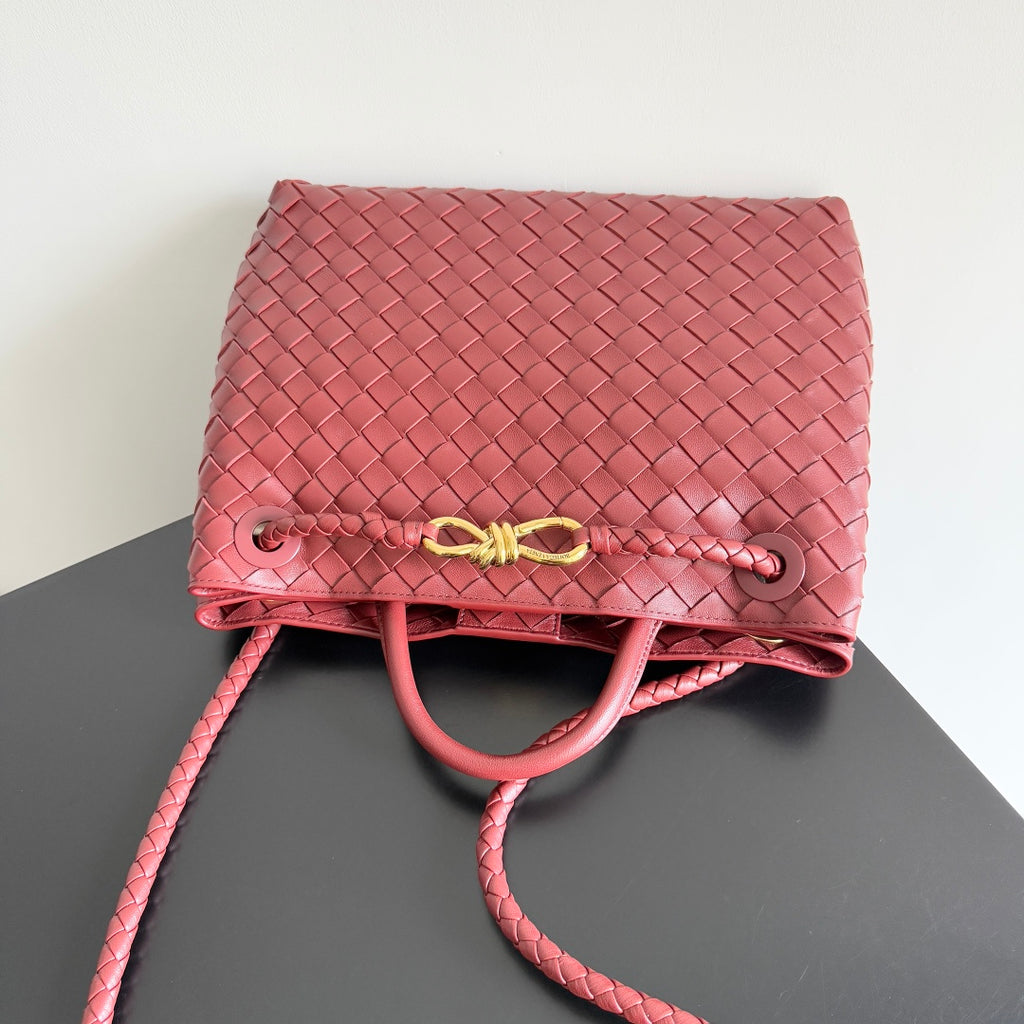 Bottega Veneta 743572 Red Designer Handbag - detail image 6