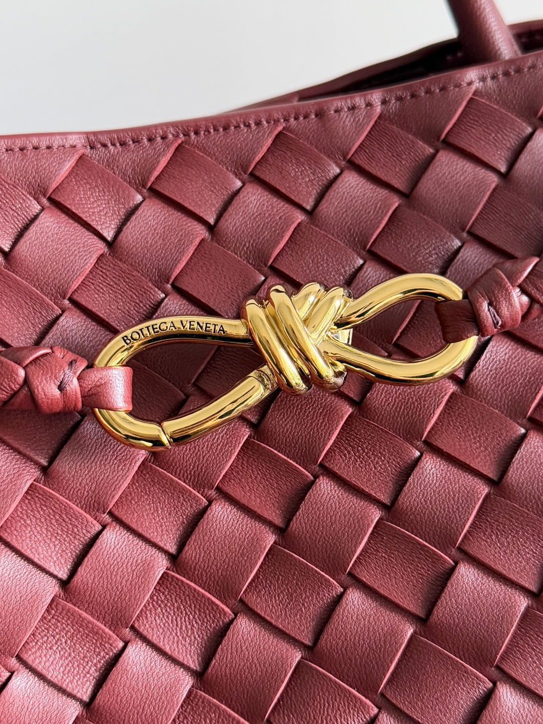 Bottega Veneta 743575 Red Designer Handbag - detail image 5