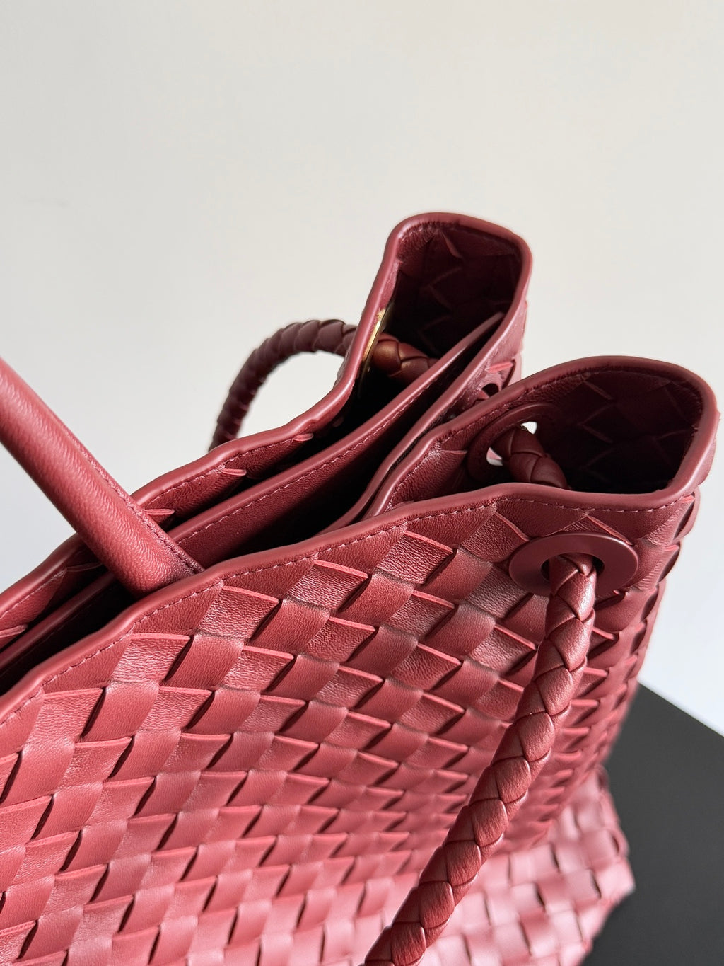 Bottega Veneta 743575 Red Designer Handbag - detail image 6