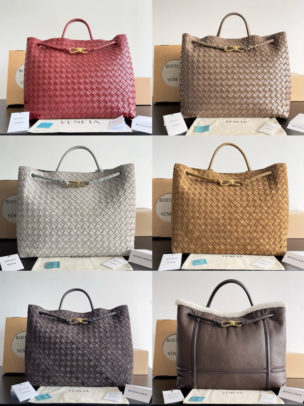 Bottega Veneta Brown Designer Handbag Edition 66 - detail image 2