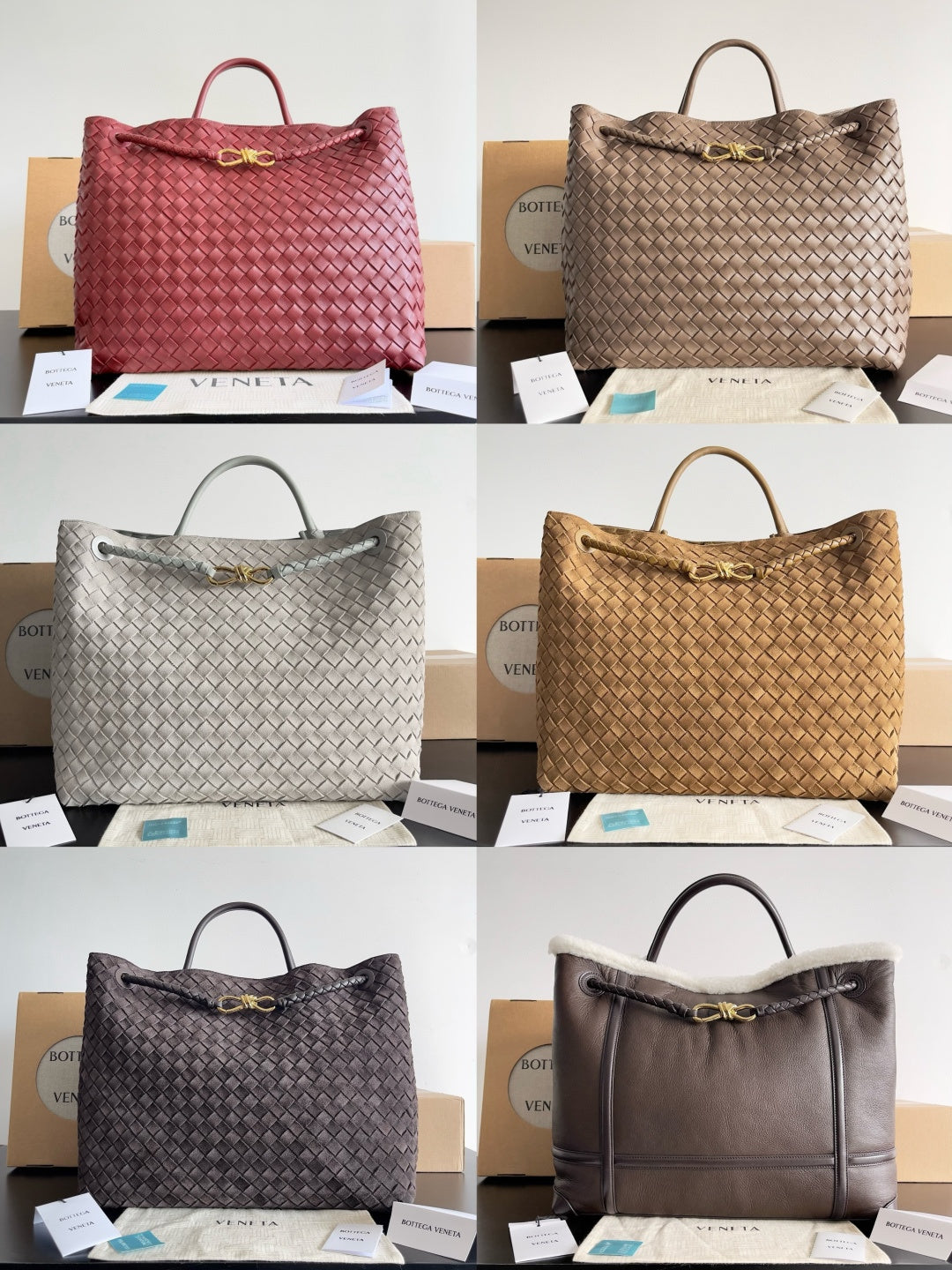 Bottega Veneta Brown Designer Handbag Edition 66 - detail image 2