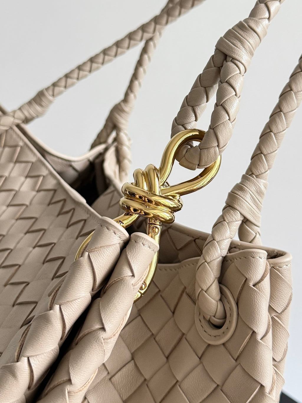 Bottega Veneta 796571 Silver Designer Handbag - detail image 7