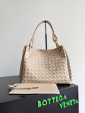 Bottega Veneta 796571 Silver Designer Handbag