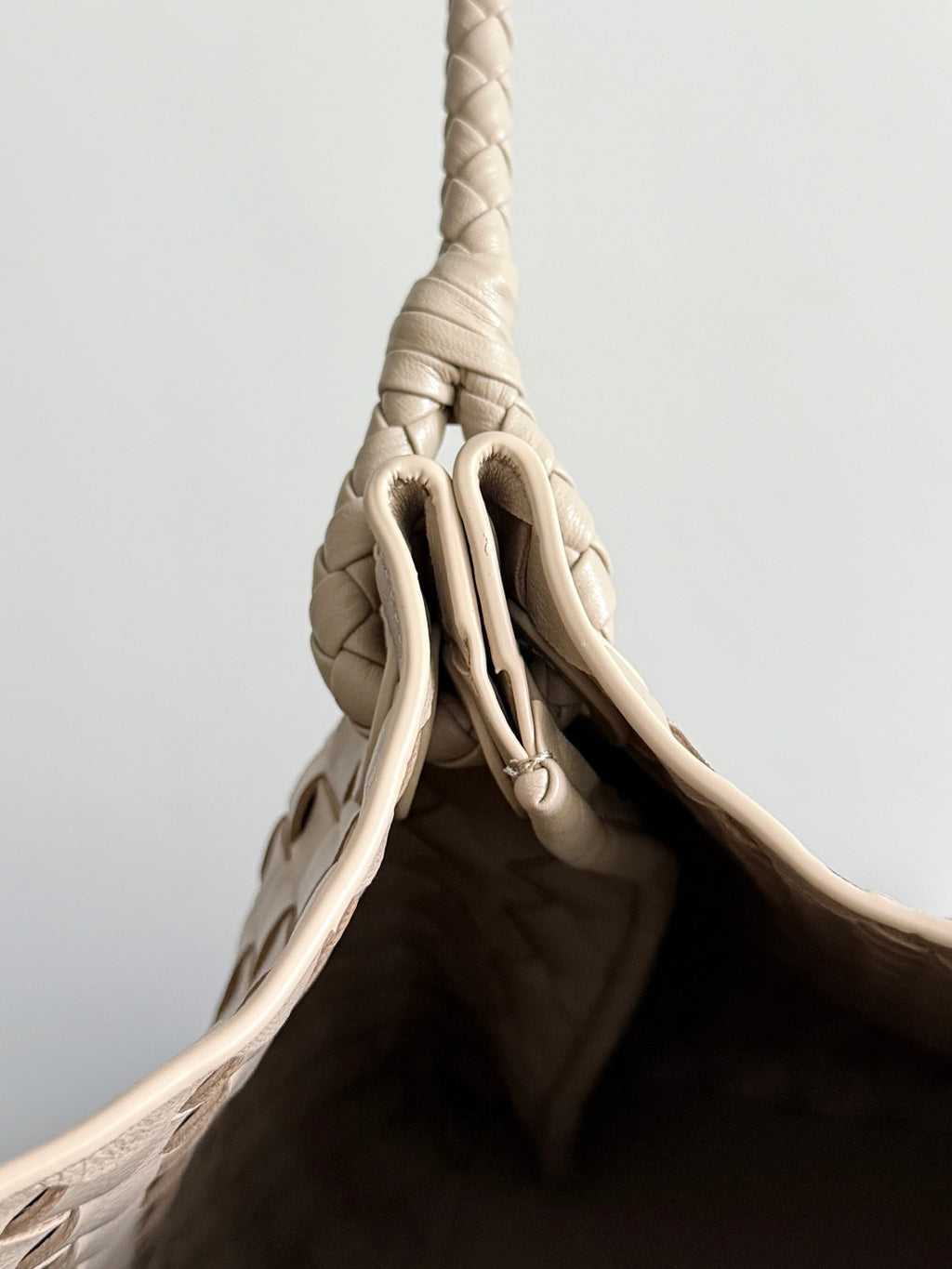 Bottega Veneta 796571 Silver Designer Handbag - detail image 8