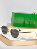 Bottega Veneta BV1396S Green Designer Sunglasses 55-22-140 mm