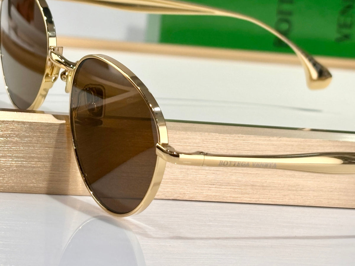 Bottega Veneta BV1396S Green Designer Sunglasses 55-22-140 mm - detail image 8