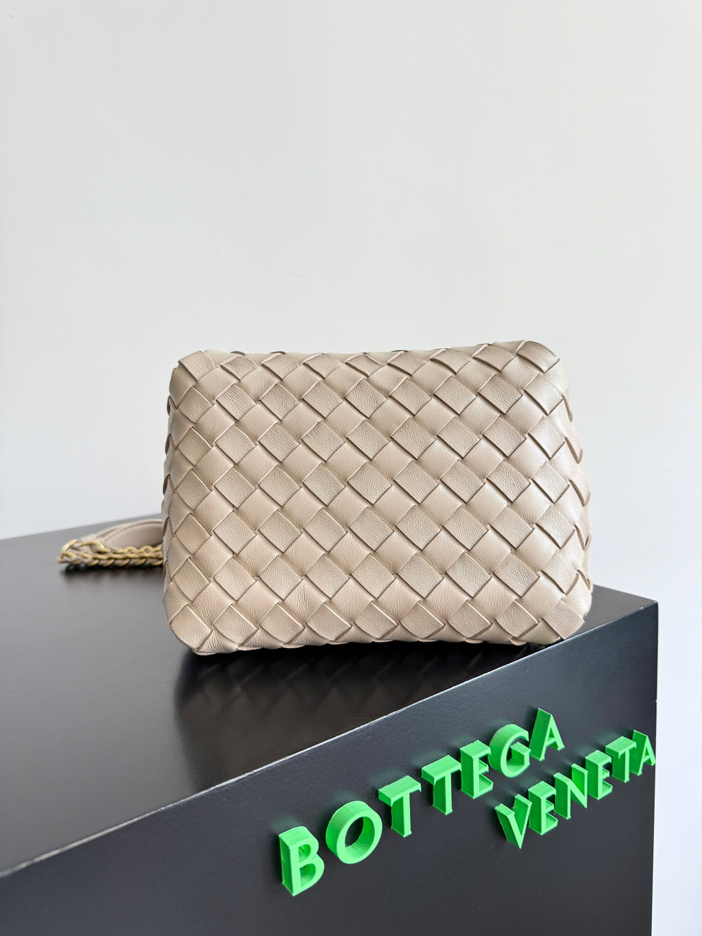 Bottega Veneta 817175 Silver Chain Bag - detail image 3
