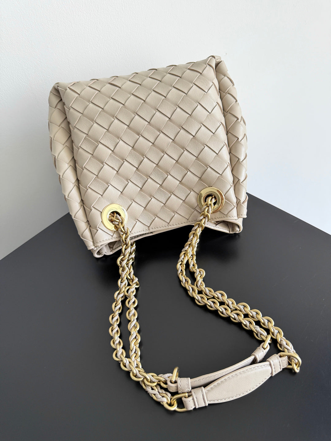 Bottega Veneta 817175 Silver Chain Bag - detail image 4
