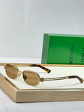 Bottega Veneta BV1381 Green Designer Sunglasses 50-20-145 mm