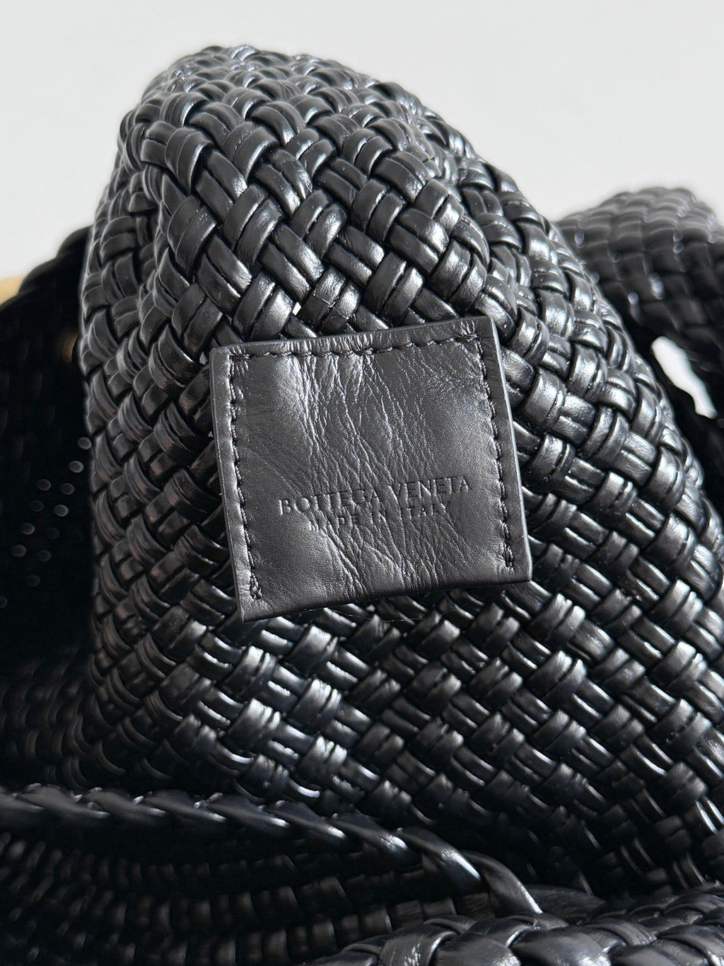 Bottega Veneta 762635 Black Designer Handbag - detail image 7