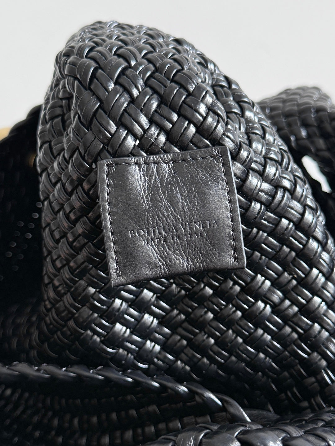 Bottega Veneta 762635 Black Designer Handbag - detail image 7