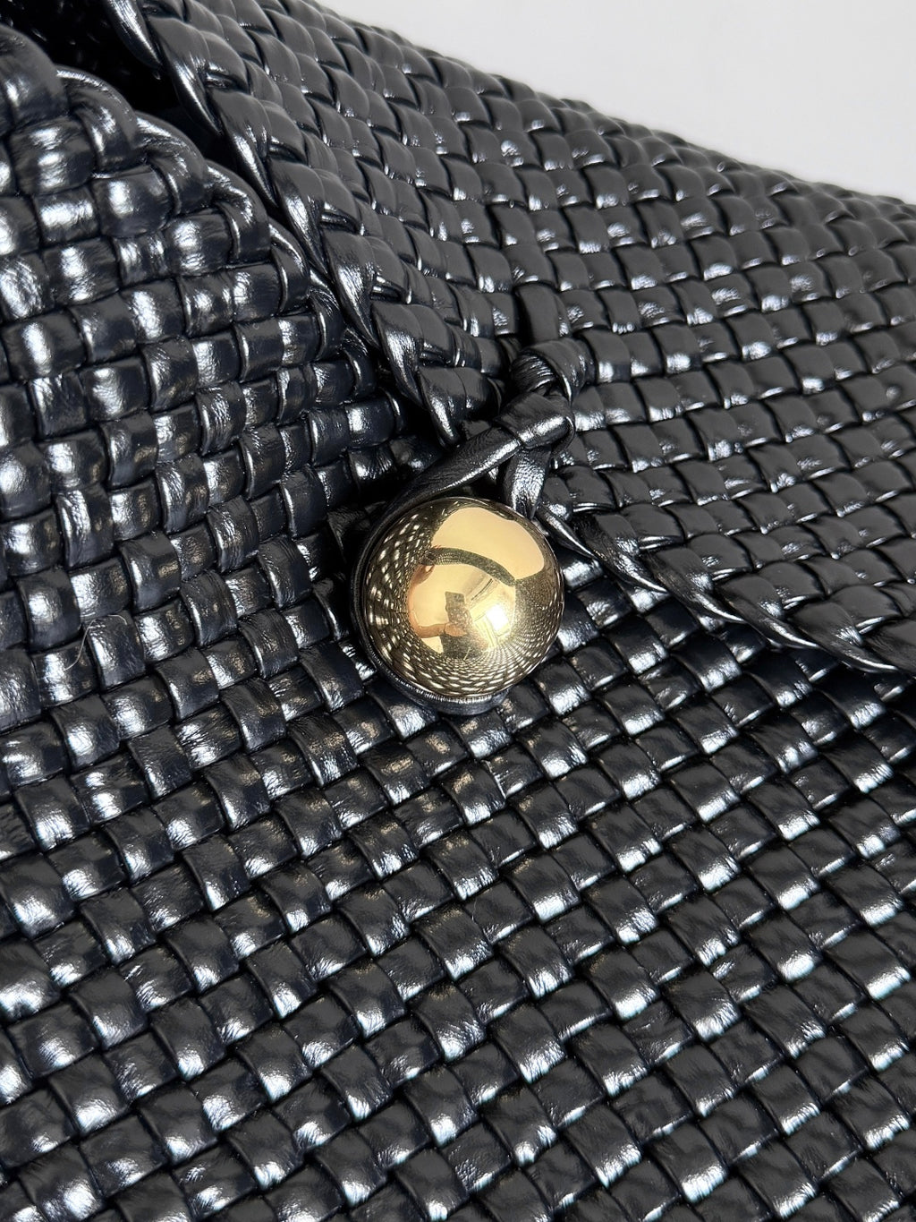 Bottega Veneta 762635 Black Designer Handbag - detail image 6