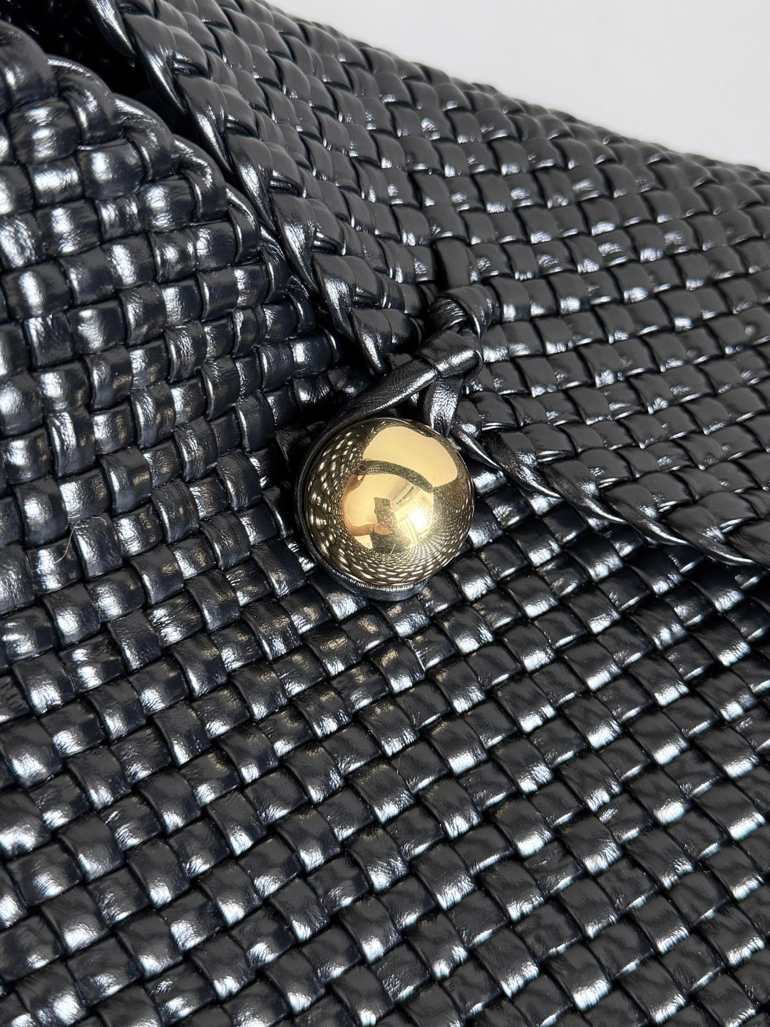 Bottega Veneta 762635 Black Designer Handbag - detail image 6