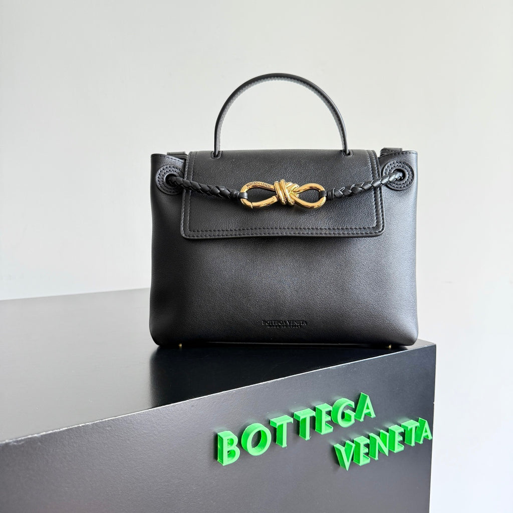 Bottega Veneta 835835 Black Designer Handbag