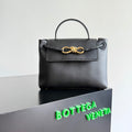Bottega Veneta 835835 Black Designer Handbag